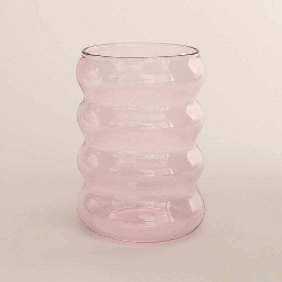 Pink Bubble Glass, 300 ml